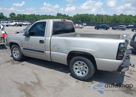 2005 Chevrolet Silverado 1500 из США, поврежденный, VIN 1GCEC14X65Z327516